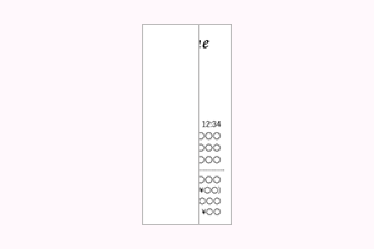 折り曲がったり反ったりして読めない
