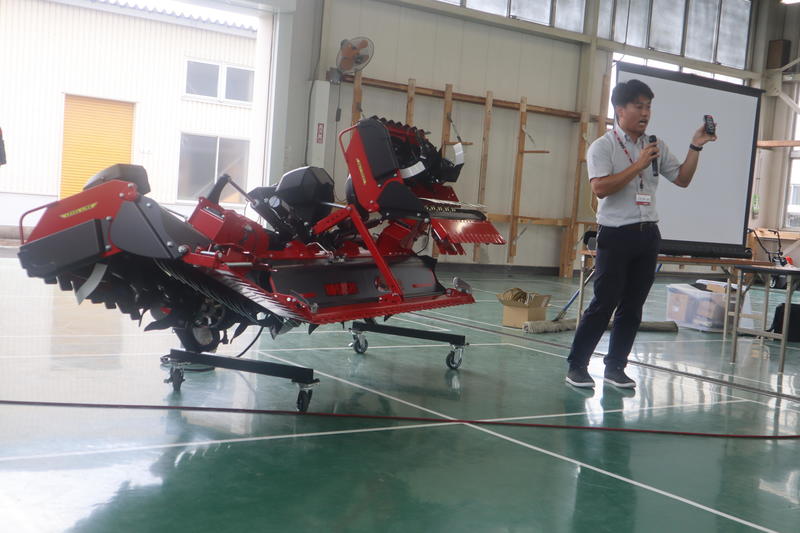 　◆農業機械を紹介するメーカーの内容を表示