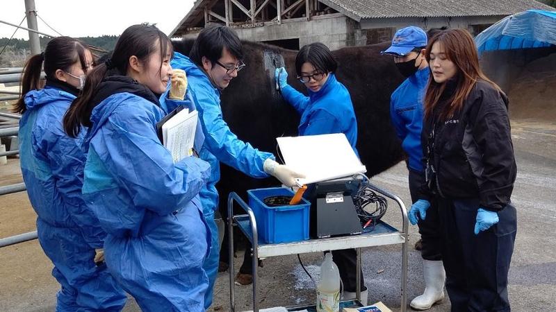 ◆スキャニングをする久住校の生徒の内容を表示