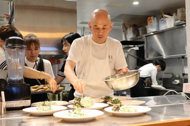 ◆大分大葉料理アドバイザー梯哲哉シェフの内容を表示