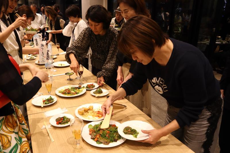◆大葉料理講習会へ参加した消費者の方々の内容を表示