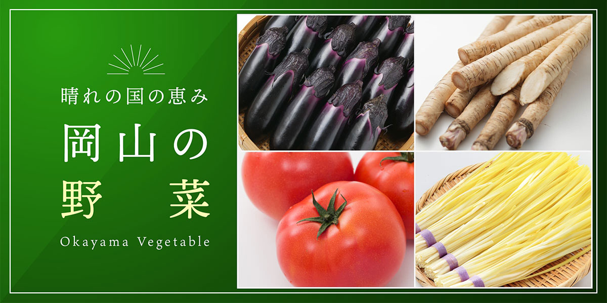 晴れの国の恵み 岡山の野菜