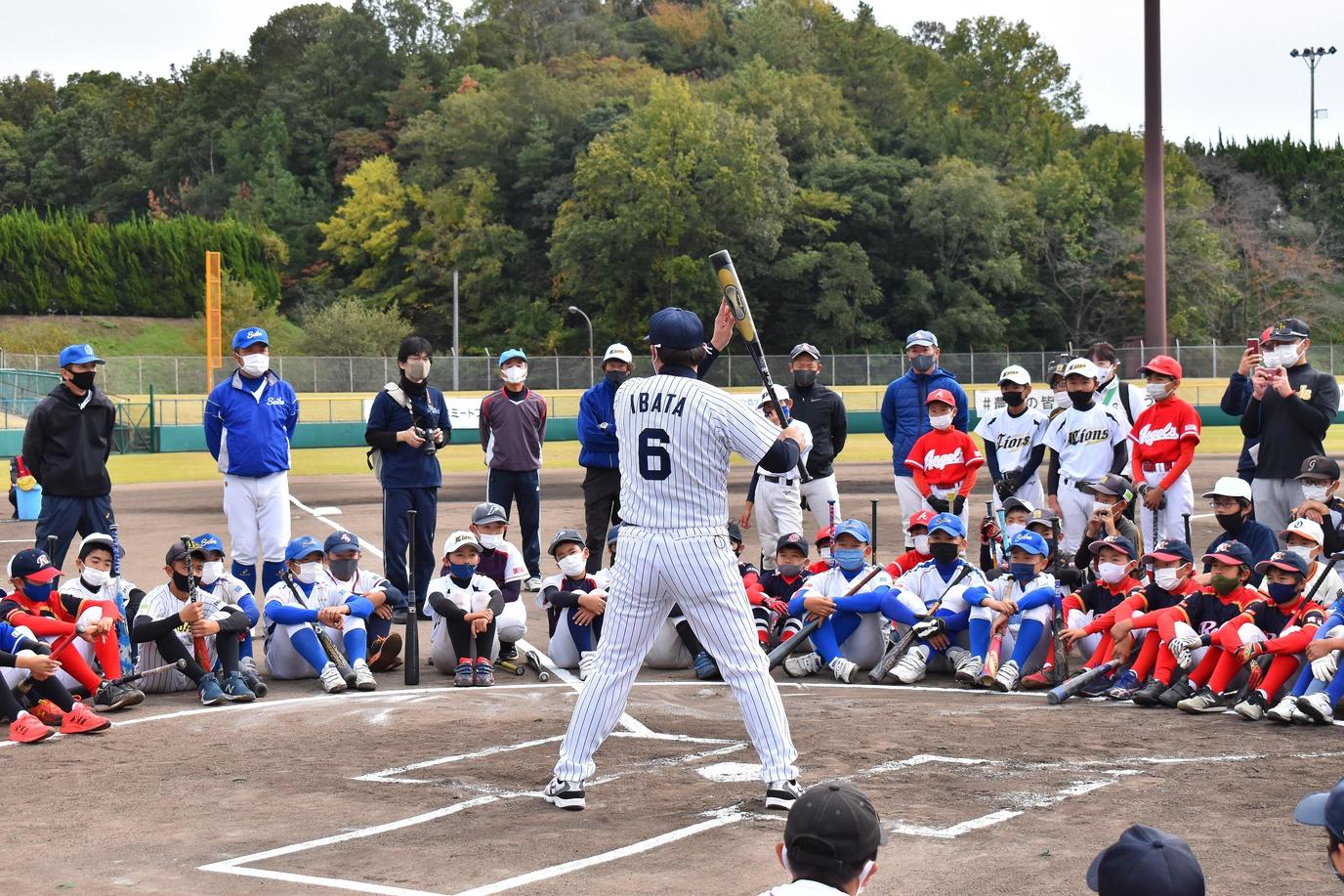 井端講師によるバッティングの基本講座の内容を表示