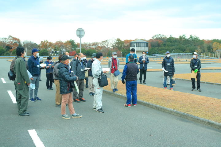 試験コース下見の内容を表示