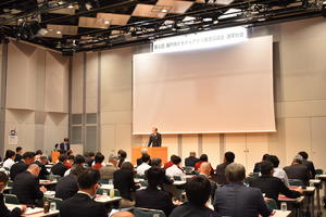 伍賀県本部長による開会挨拶の内容を表示