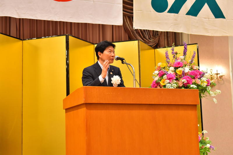 伊原木知事より挨拶の内容を表示