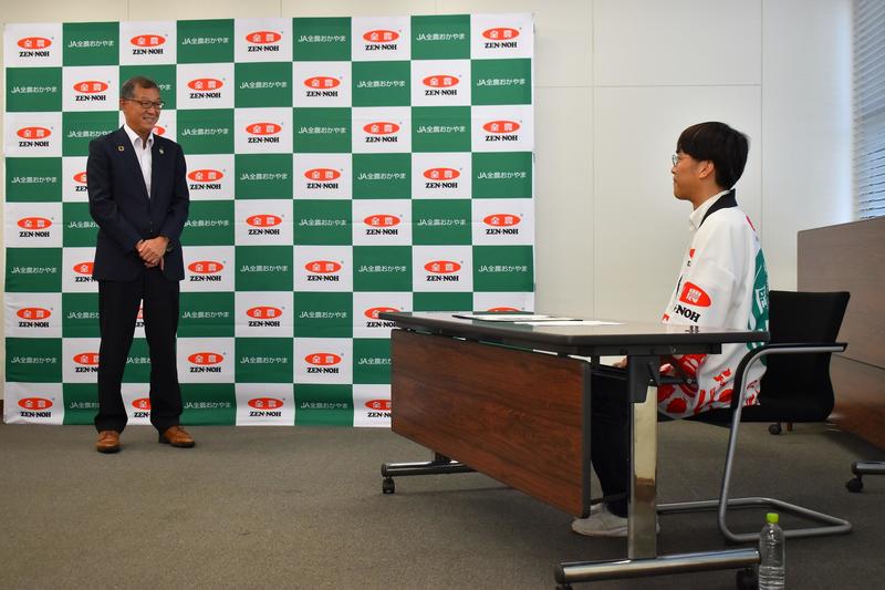 伍賀県本部長挨拶の内容を表示