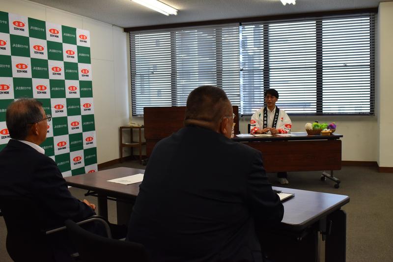 懇談の内容を表示
