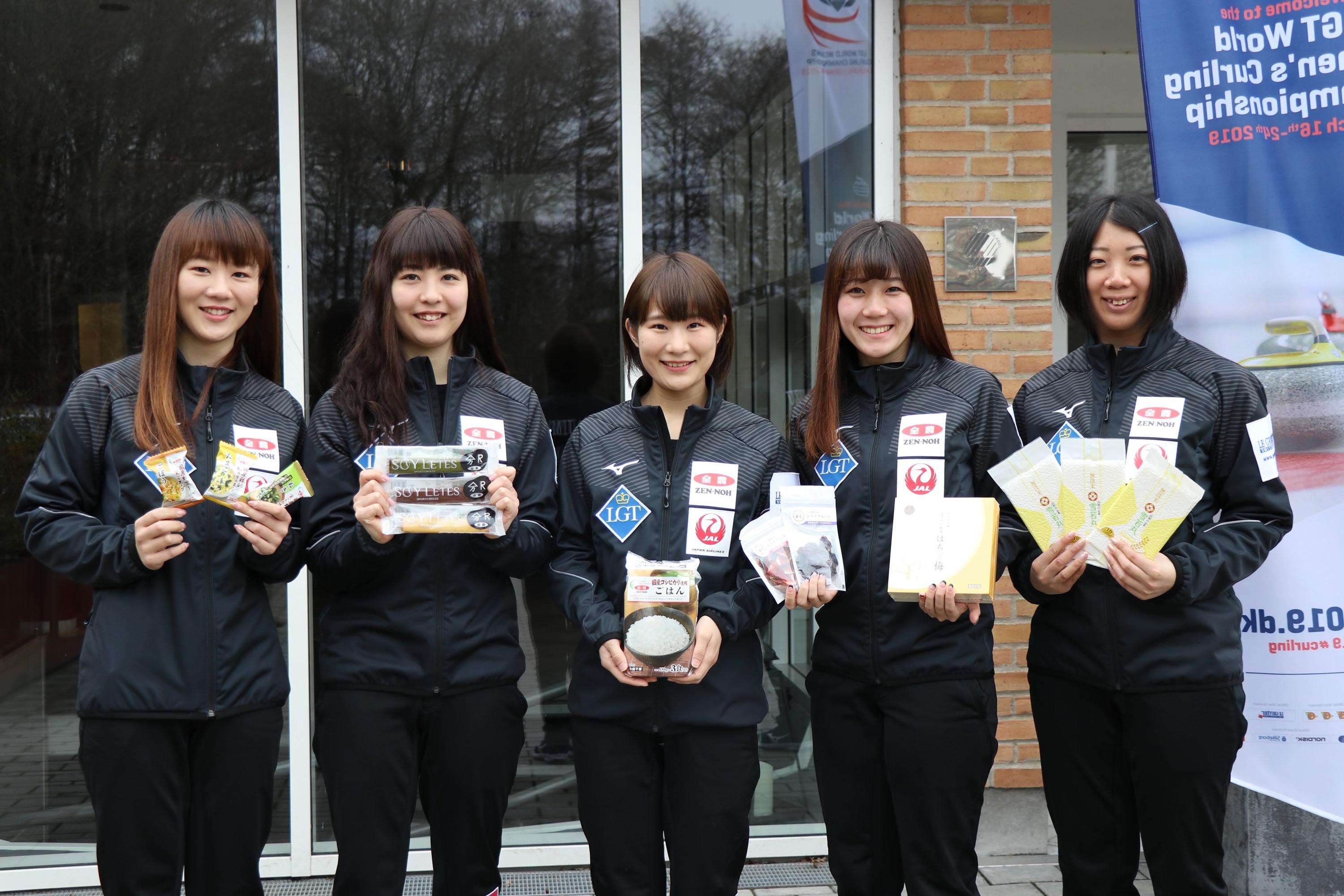 カーリング女子日本代表選手への食生活サポートについて ｊａ全農