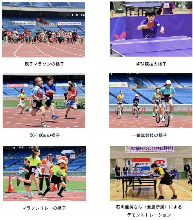 各競技の様子