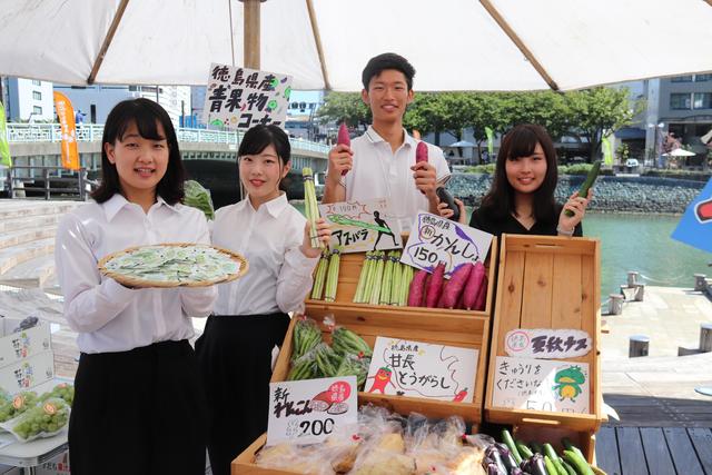 当日準備した野菜・果実は完売しました！の内容を表示