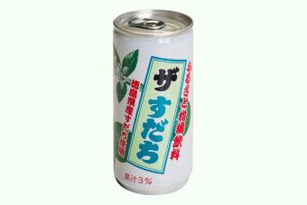 徳島県産飲料「ザ・すだち」の内容を表示