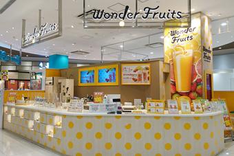 上記６店舗での販売になります（画像は「Wonder Fruits イオンモール徳島店」）の内容を表示