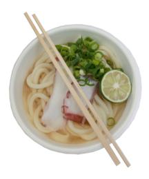 うどんにすだちは、夏の定番です!の内容を表示
