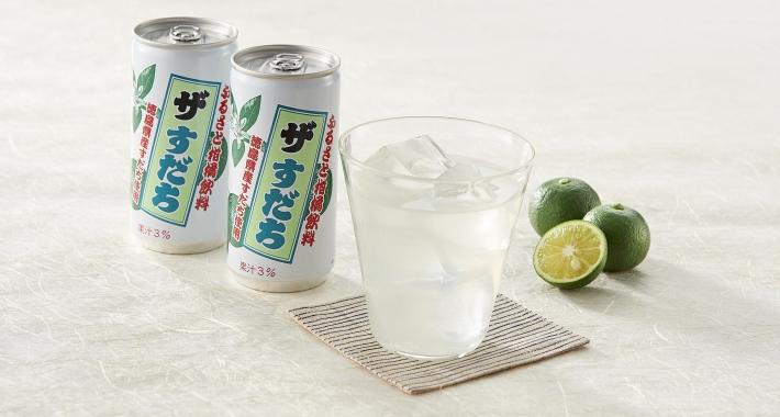 徳島県産すだち飲料「ザ・すだち」の内容を表示