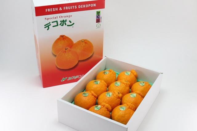 JAアグリあなん管内で、ハウス栽培されたデコポンですの内容を表示