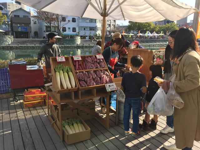 JA里浦の販売の様子の内容を表示