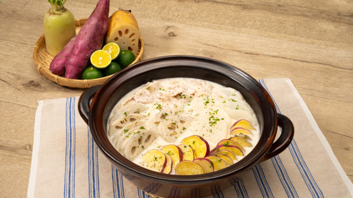 徳島鍋「すだちで味変!まろやか豆乳チーズ鍋」の内容を表示