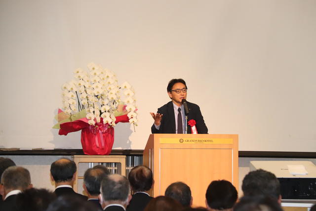 後藤田正純徳島県知事よりご祝辞をいただきましたの内容を表示