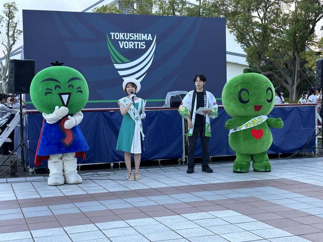 両県のPRタイムの内容を表示