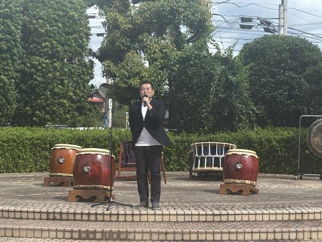 吉野川市・原井市長による開会のあいさつの内容を表示