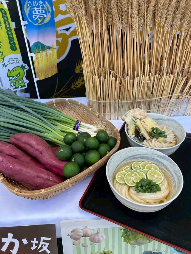 「さぬきの夢」うどんと「さぬき讃ベジタブル(青ねぎ、甘藷)」、「徳島すだち」のコラボフェアを開催の内容を表示