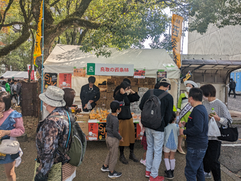 毎年、大賑わいの「鳥取の西条柿」ブースの内容を表示