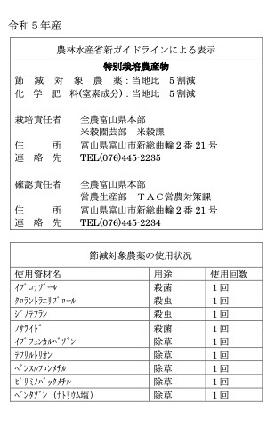 ガイドライン（令和4年産）
