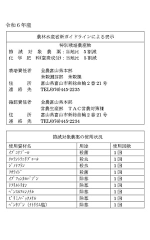 ガイドライン（令和5年産）